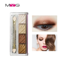 Load image into Gallery viewer, 4 Colors Mineral  Eyeshadow Pallet Ultra Fine Powder Pigmented