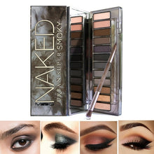 Load image into Gallery viewer, MYG naked smoky eye shadow Palette eyes makeup Eye shadow 12 colors