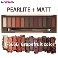 Load image into Gallery viewer, MYG naked smoky eye shadow Palette eyes makeup Eye shadow 12 colors