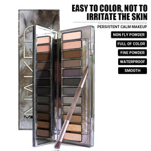 Load image into Gallery viewer, MYG naked smoky eye shadow Palette eyes makeup Eye shadow 12 colors