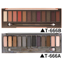 Load image into Gallery viewer, MYG naked smoky eye shadow Palette eyes makeup Eye shadow 12 colors