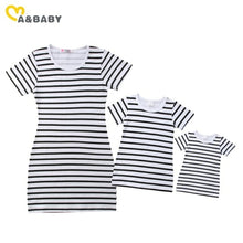 Load image into Gallery viewer, Ma&amp;Baby Summer Family Clothing Matching Outfits Mother And Daughter