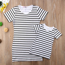 Load image into Gallery viewer, Ma&amp;Baby Summer Family Clothing Matching Outfits Mother And Daughter