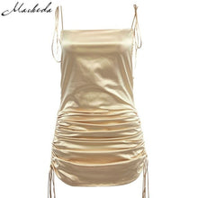 Load image into Gallery viewer, Macheda Fashion Women Solid Spaghetti Straps Backless Sleeveless Sexy - Sophornlilly