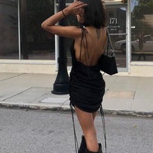 Load image into Gallery viewer, Macheda Fashion Women Solid Spaghetti Straps Backless Sleeveless Sexy - Sophornlilly