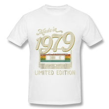 Load image into Gallery viewer, Made In 1979 Limited Edition Cassette Tape Tshirt