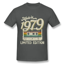 Load image into Gallery viewer, Made In 1979 Limited Edition Cassette Tape Tshirt