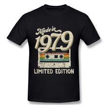 Load image into Gallery viewer, Made In 1979 Limited Edition Cassette Tape Tshirt