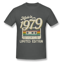 Load image into Gallery viewer, Made In 1979 Limited Edition Cassette Tape Tshirt