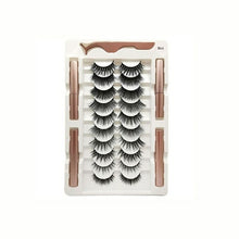 Load image into Gallery viewer, Magnetic Eyelashes 3D Mink Lashes Magnetic Eyeliner Waterproof Lasting
