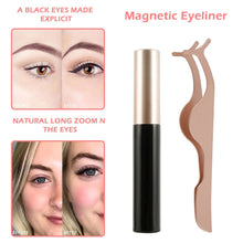 Load image into Gallery viewer, Magnetic Eyelashes 3D Mink Lashes Magnetic Eyeliner Waterproof Lasting