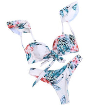 Load image into Gallery viewer, Magnificent Women Bikini Printing Push-Up Padded