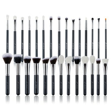 Load image into Gallery viewer, Makeup Cat Black Makeup brushes set Professional tool Synthetic hair