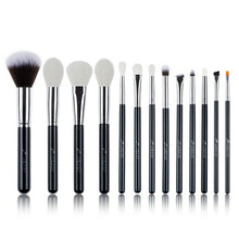Load image into Gallery viewer, Makeup Cat Black Makeup brushes set Professional tool Synthetic hair