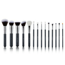 Load image into Gallery viewer, Makeup Cat Black Makeup brushes set Professional tool Synthetic hair