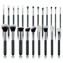 Load image into Gallery viewer, Makeup Cat Black Makeup brushes set Professional tool Synthetic hair