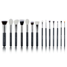 Load image into Gallery viewer, Makeup Cat Black Makeup brushes set Professional tool Synthetic hair
