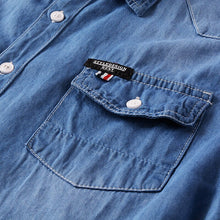 Load image into Gallery viewer, Male Business Casual Thin Denim Shirt Classical Fashion All Match