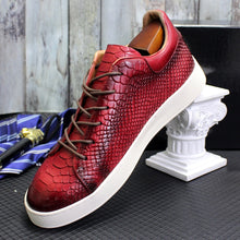 Load image into Gallery viewer, Causal Shoes Leather Handmade Classic Lace Up
