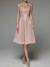 Load image into Gallery viewer, Sexy Ball Dress Strap Embroidered Sleeveless A line