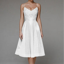 Load image into Gallery viewer, Sexy Ball Dress Strap Embroidered Sleeveless A line