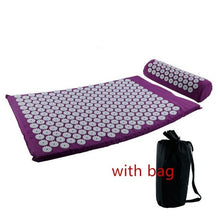 Load image into Gallery viewer, Massager Cushion acupressure Massage Yoga Mat Sets Relieve Stress Back - Sophornlilly