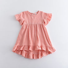 Load image into Gallery viewer, Solid Color Mother Daughter Matching Dresses Family Look Mommy