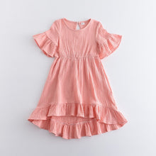 Load image into Gallery viewer, Solid Color Mother Daughter Matching Dresses Family Look Mommy