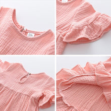 Load image into Gallery viewer, Solid Color Mother Daughter Matching Dresses Family Look Mommy