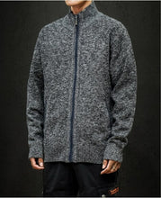Load image into Gallery viewer, Wool Cardigan Warm Thick Solid Long Sleeve