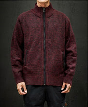 Load image into Gallery viewer, Wool Cardigan Warm Thick Solid Long Sleeve