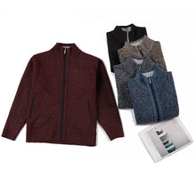 Load image into Gallery viewer, Wool Cardigan Warm Thick Solid Long Sleeve