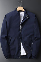 Load image into Gallery viewer, Men Bomber Jacket Thin Slim Windbreaker Jacket mens fashion Outwear