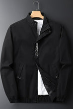 Load image into Gallery viewer, Men Bomber Jacket Thin Slim Windbreaker Jacket mens fashion Outwear