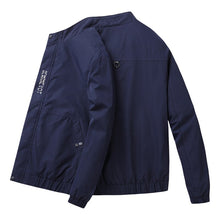 Load image into Gallery viewer, Men Bomber Jacket Thin Slim Windbreaker Jacket mens fashion Outwear