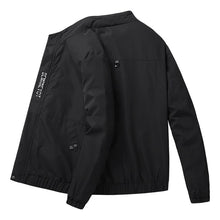 Load image into Gallery viewer, Men Bomber Jacket Thin Slim Windbreaker Jacket mens fashion Outwear