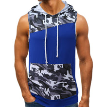 Load image into Gallery viewer, Camouflage Tank Top Hoodies Fitness Tight Fitting