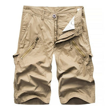 Load image into Gallery viewer, Men Cargo Shorts Summer Cotton Short Men Knee Length Pants Male Casual