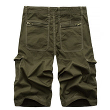 Load image into Gallery viewer, Men Cargo Shorts Summer Cotton Short Men Knee Length Pants Male Casual