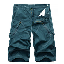 Load image into Gallery viewer, Men Cargo Shorts Summer Cotton Short Men Knee Length Pants Male Casual