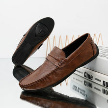 Load image into Gallery viewer, Men Casual Genuine Leather Loafers Shoes Moccasins