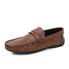 Load image into Gallery viewer, Men Casual Genuine Leather Loafers Shoes Moccasins