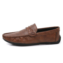 Load image into Gallery viewer, Men Casual Genuine Leather Loafers Shoes Moccasins