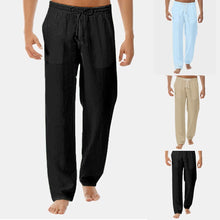 Load image into Gallery viewer, Fashion Cotton Linen Pants Loose Casual Simple Thin Straight