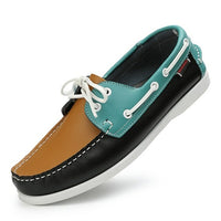 Men Loafers Leather Casual Flat Comfy