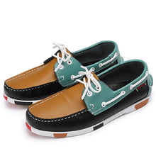 Load image into Gallery viewer, Men Loafers Leather Casual Flat Comfy