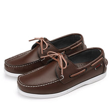 Load image into Gallery viewer, Men Loafers Leather Casual Flat Comfy