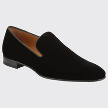 Load image into Gallery viewer, Men Loafers Shoes Suede Low-heeled Solid Color Comfortable Casual