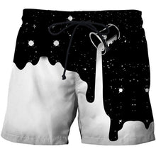 Load image into Gallery viewer, Men Shorts Fashion Plant 3D Leaf Print Shorts