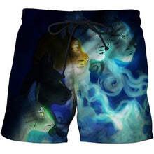 Load image into Gallery viewer, Men Shorts Fashion Plant 3D Leaf Print Shorts